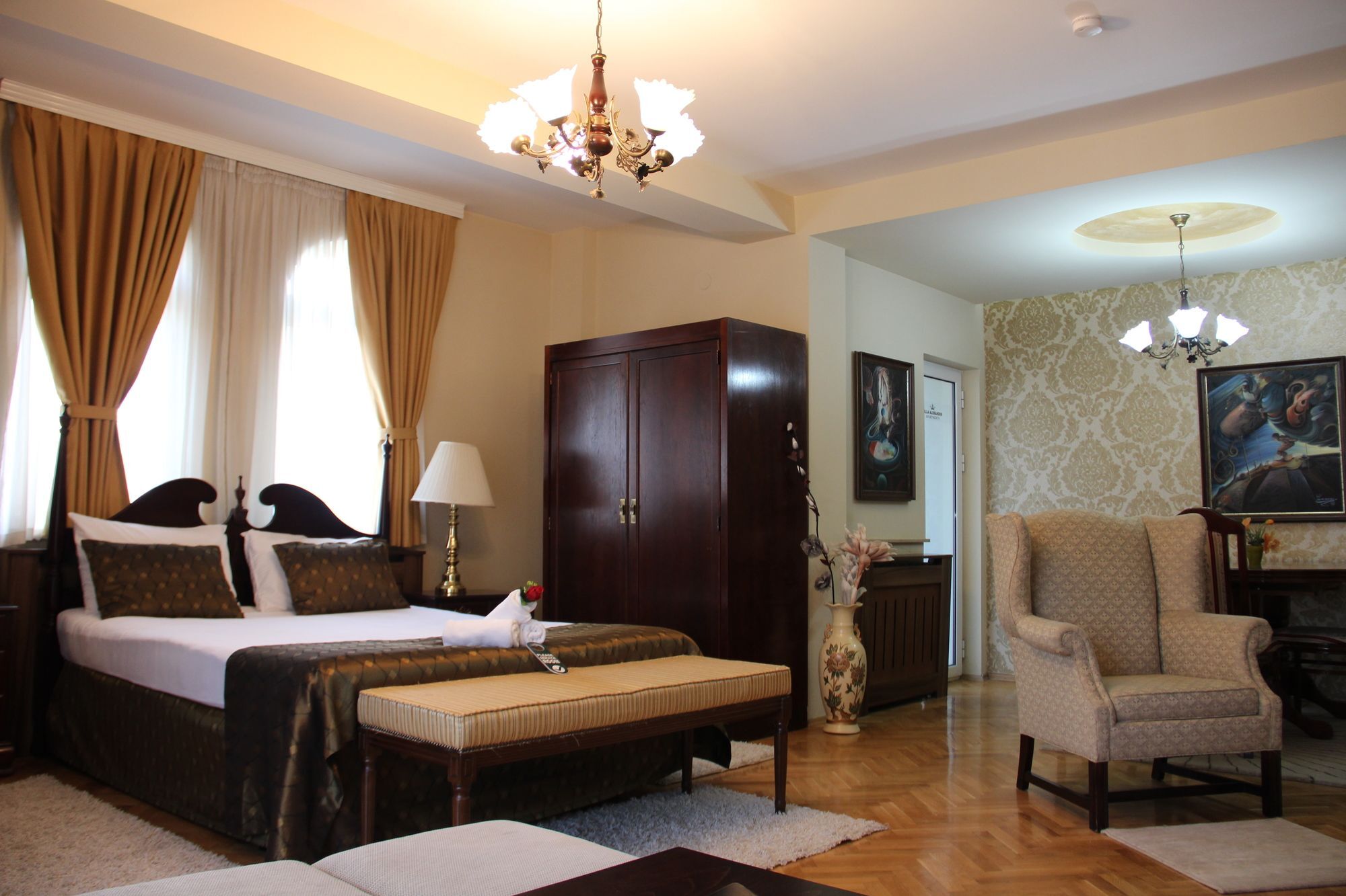 Villa Alexander Skopje Buitenkant foto